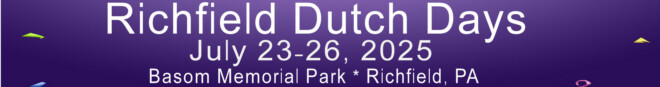 Richfield Dutch Days July 26th through 29th 2023